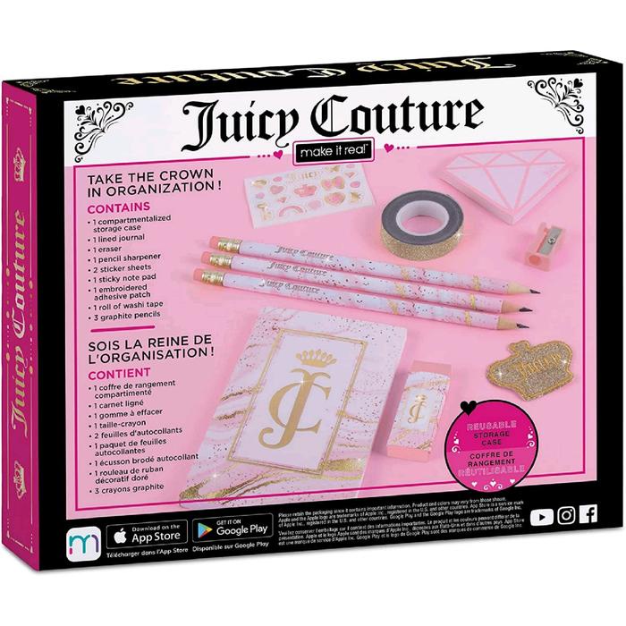 

Make it real juicy couture deluxe stationery set original Kode 111