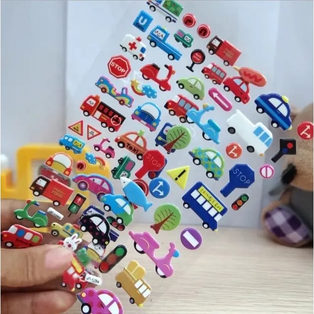 

Discount Sticker 3D Timbul 20 Lembar / Sticker Anak / Sticker Buku / Sticker Karakter