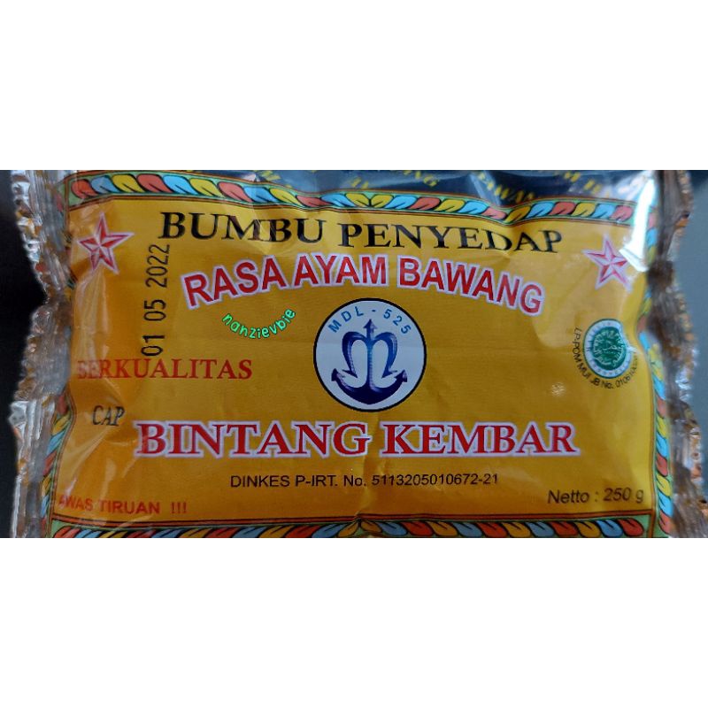 

HJE Bumbu Bintang Kembar Ayam Bawang 250gr
