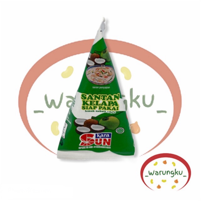 

HJE Santan Cair Kelapa Sun Kara SEGITIGA Sunkara TCA 65ml KARA