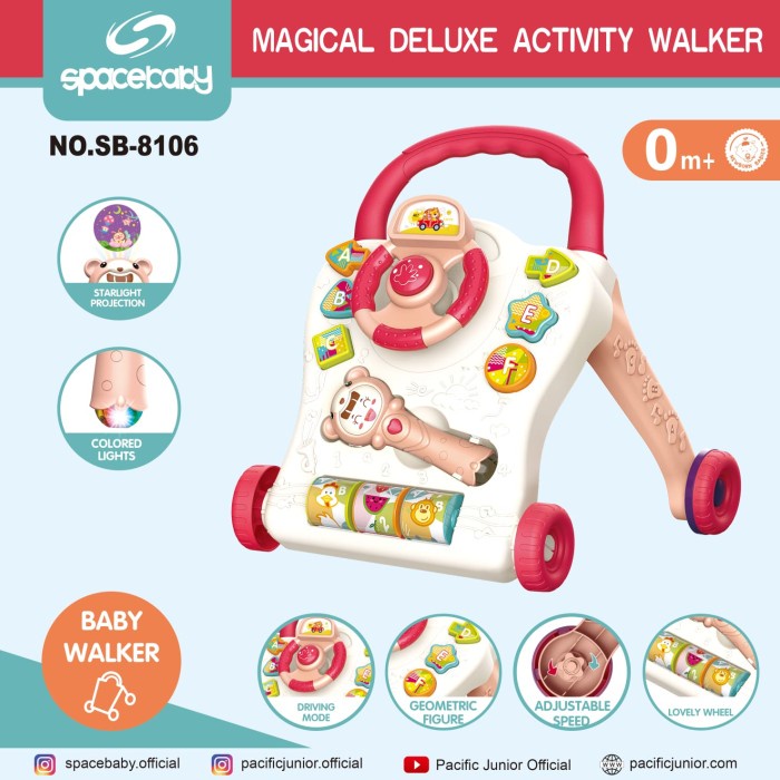 Activity walker spbaby 8106 baby walker sp baby SB8106