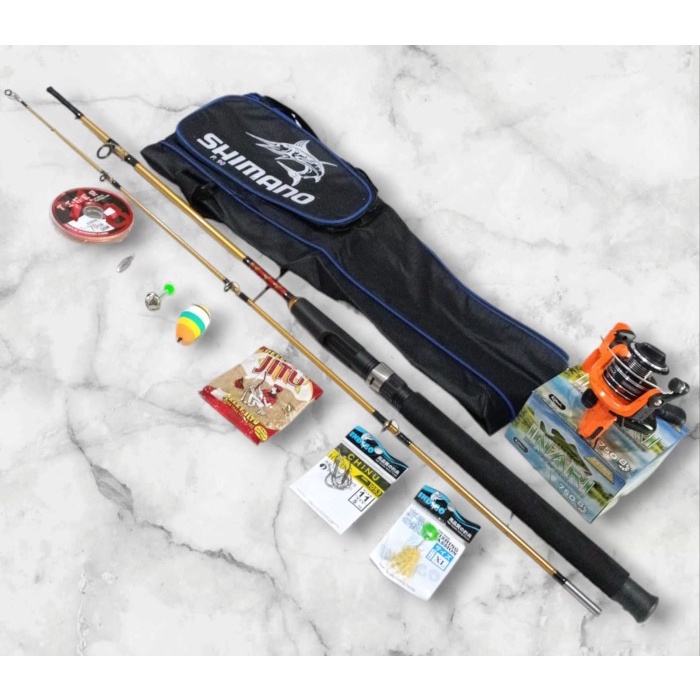 Terbaik Paket Pancing Laut Mentaiko 150-210 M ( Fiber Solid )