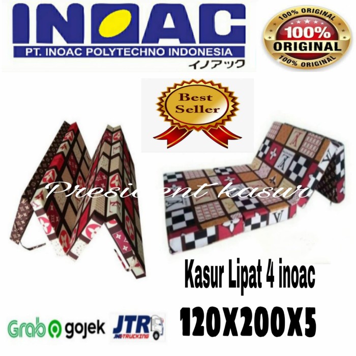 JAYAmart- Kasur lipat inoac ukuran 120x200x5
