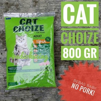 

Cat choize 800gr tuna pakan kucing