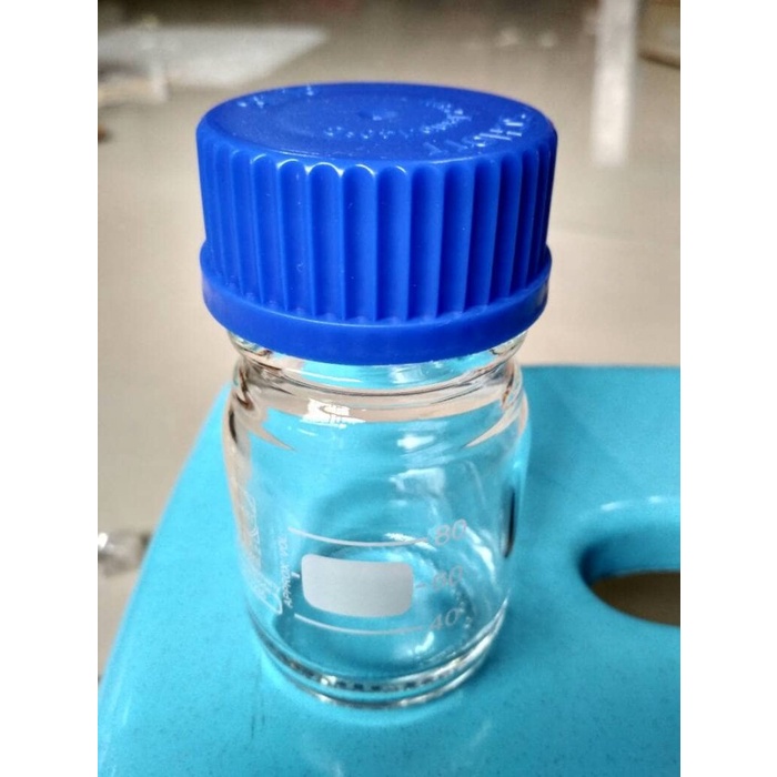 JTTOP" LABORATORY BOTTLES 100 ML DURAN / BOTOL SAMPEL DURAN
