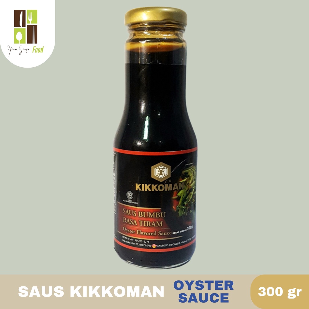 

HJE Kikkoman Saus Tiram Oyster Premium Halal Oyster Sauce [300g]