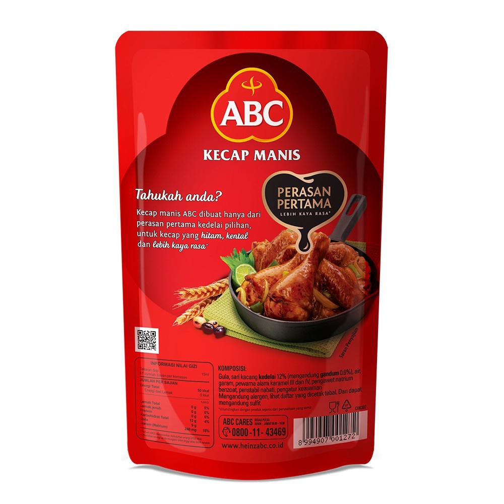 

HJE ABC Kecap Manis Kedelai Pilihan 825gr