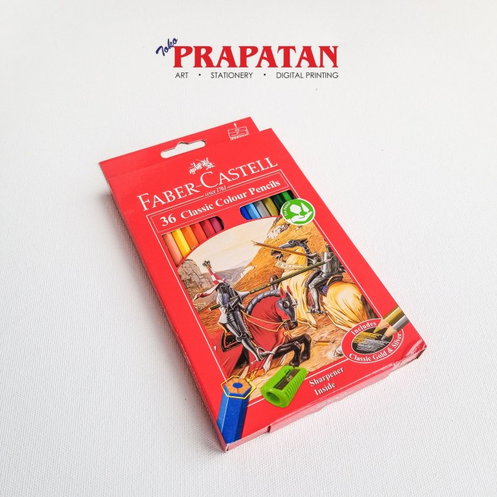 

Pensil Warna Faber castell classic 36 warna