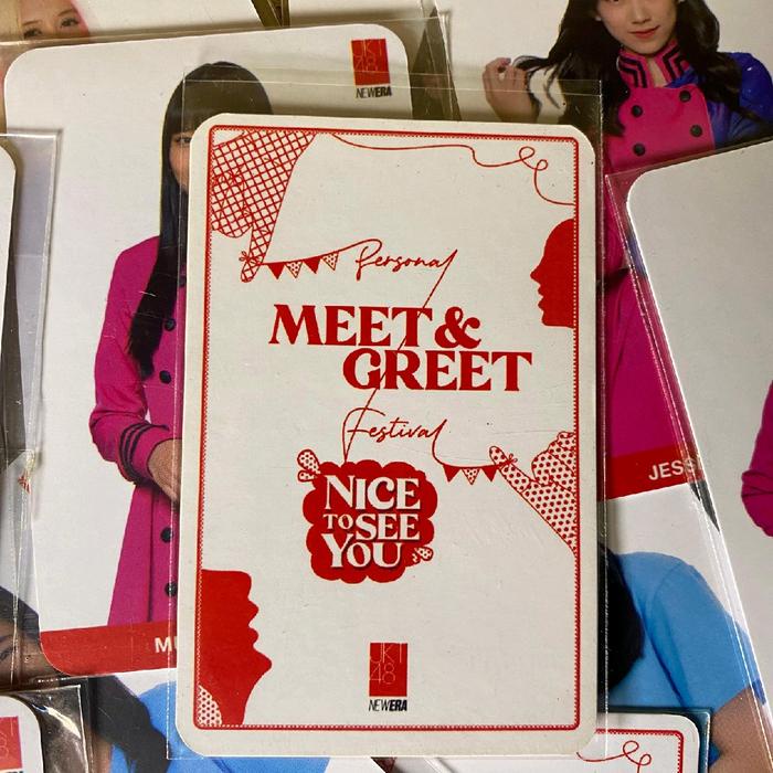 Photocard Nice To See You (Ntsy) Jkt48 100% Official Promo