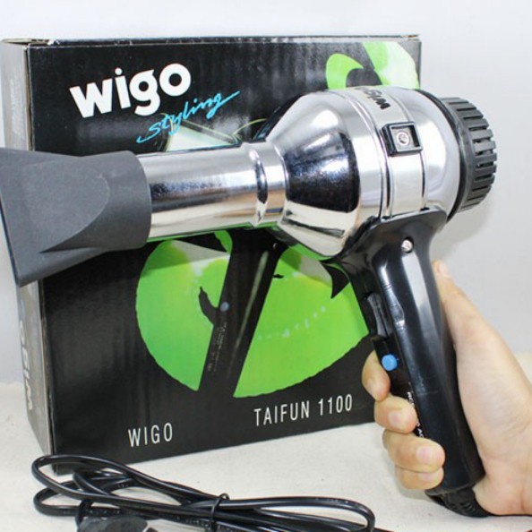 Hair Dryer Wigo Taifun 1100 Tenaga Angin Kuat Hot And Cool Stainless Terlaris Best Quality Asli 100%