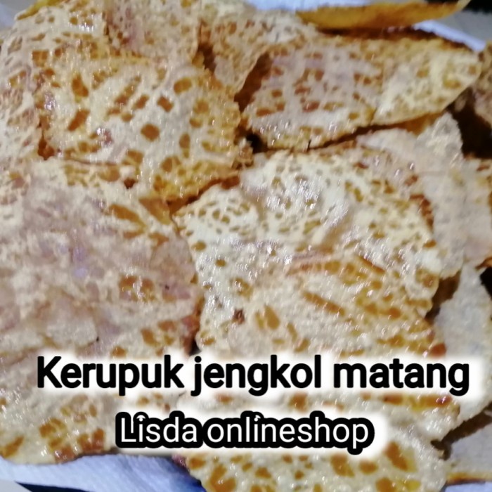 

kerupuk jengkol matang 500gr dalam plastik