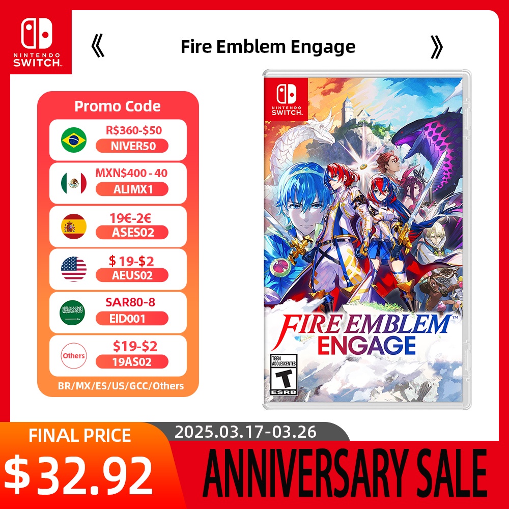 Nintendo Switch Game Fire Emblem Engage For Nintendo Switch Oled Nintendo Switch Lite Switch Game