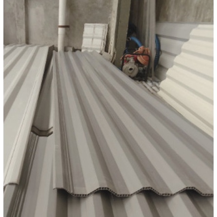 Atap Skydeck 785 pnjg 0.50m - Twinwall UPVC 10mm - Atap Upvc