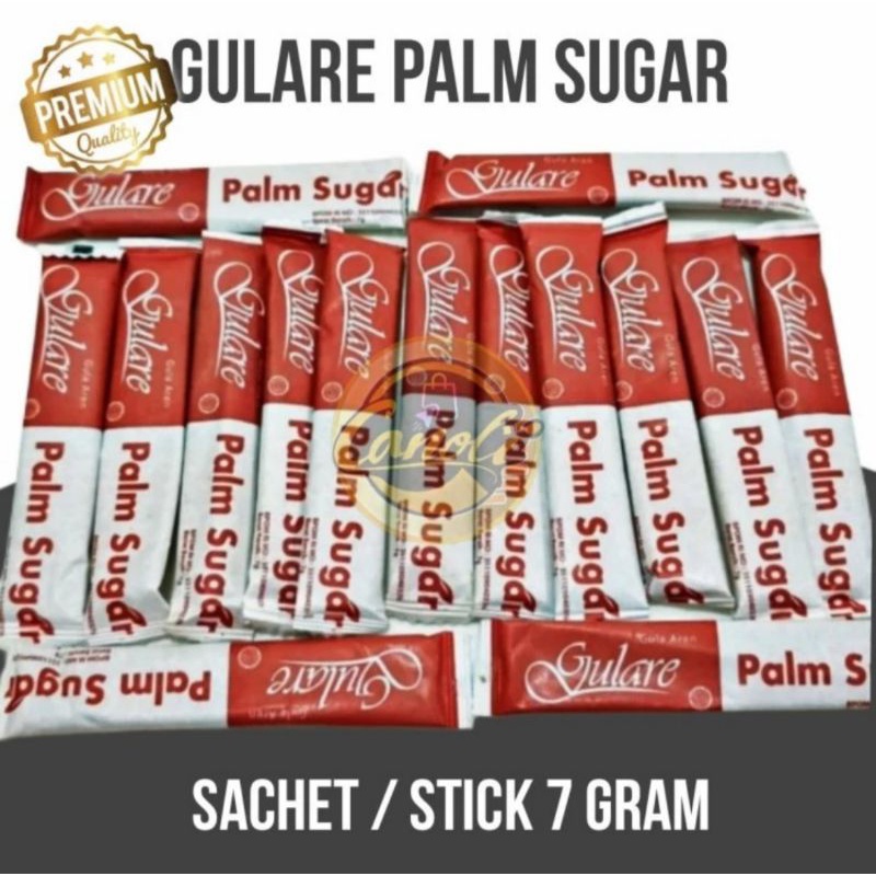 

HJE gulare palm sugar sachet stick 7 gr gula aren/brown sugar 7 gr