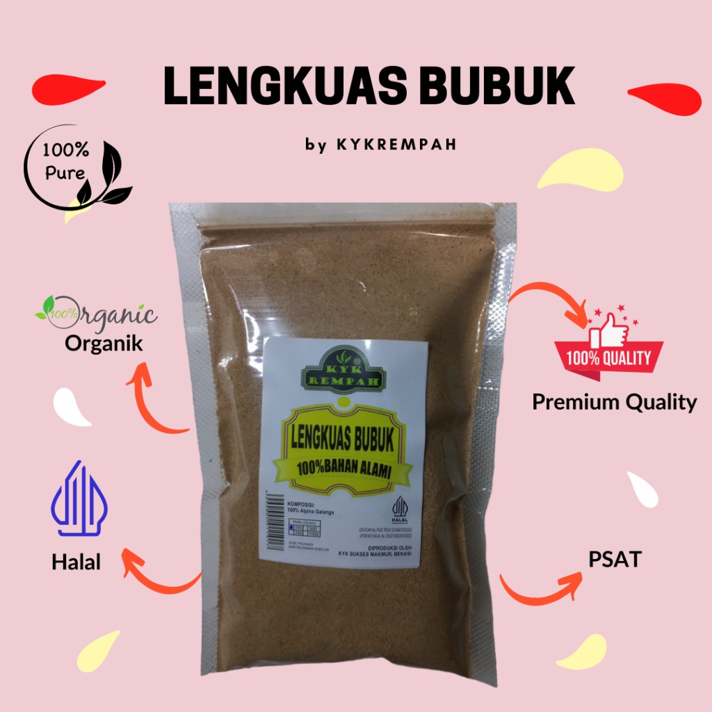 

HJE Lengkuas Bubuk [1 Kg]
