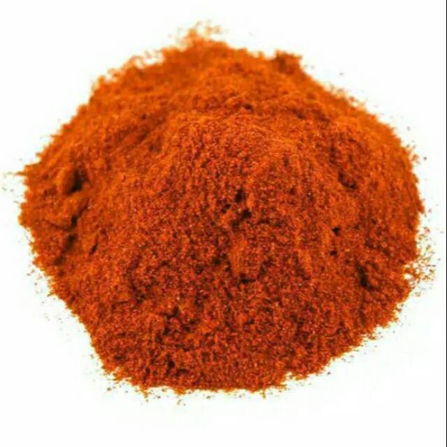 

HJE Cabe Bubuk 500 g Super Pedas Kasar & Halus Murni 100% Tanpa Campuran