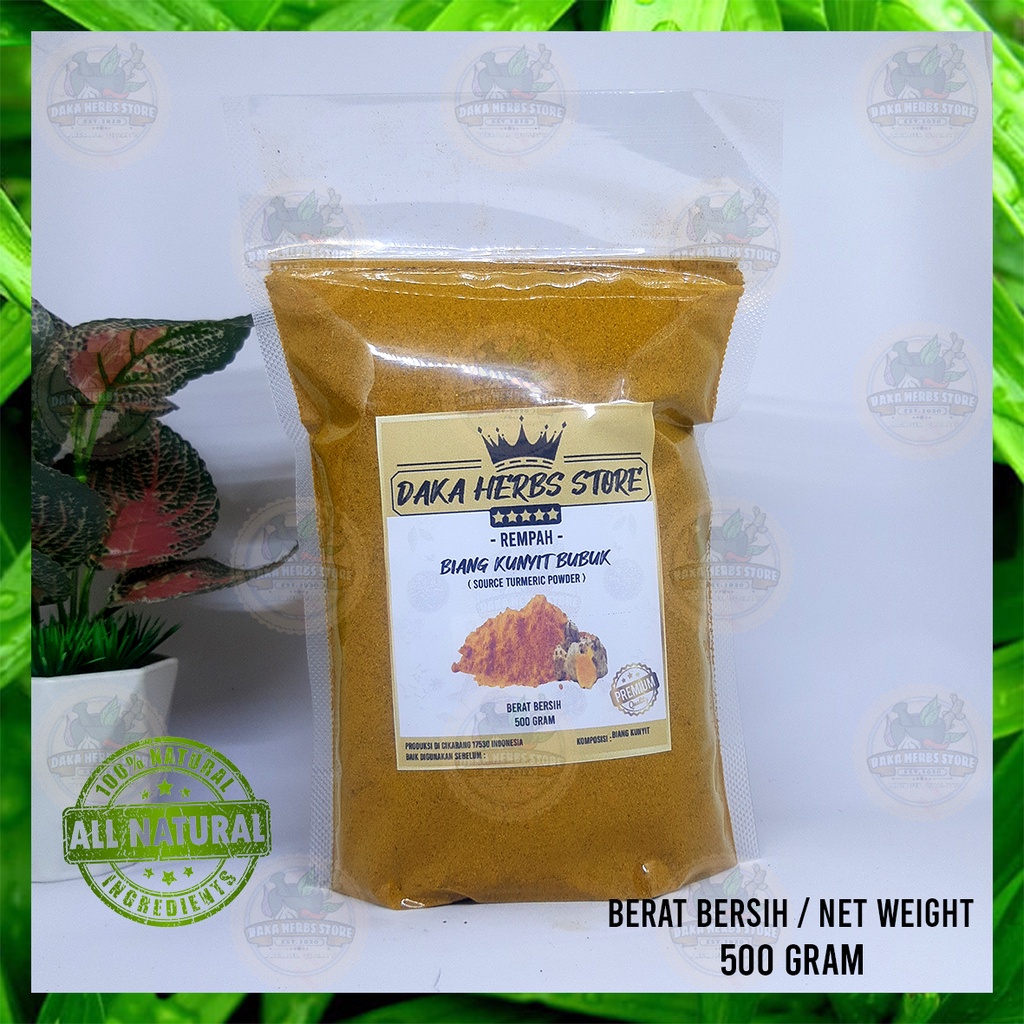 

HJE Biang Kunyit bubuk Murni (500 Gram)