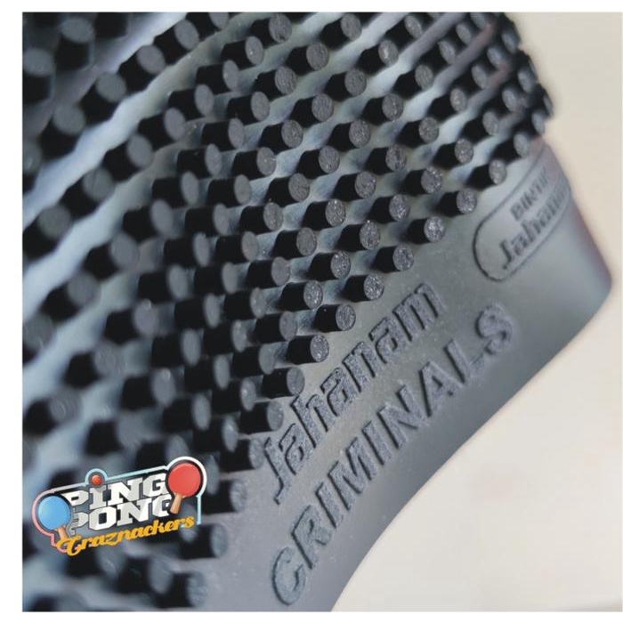 Karet Bintik Bet Tenis Meja Jahanam Criminals