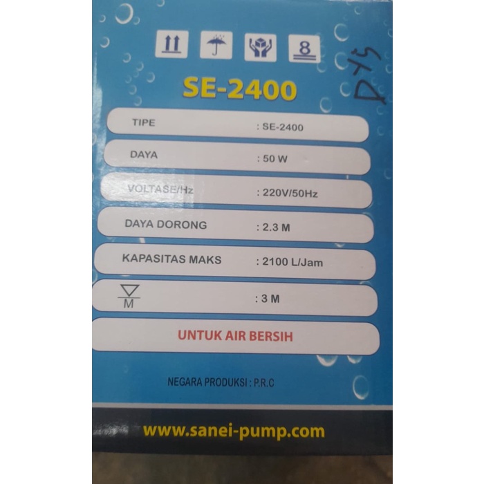 Pompa sirkulasi kolam ikan 24 jam