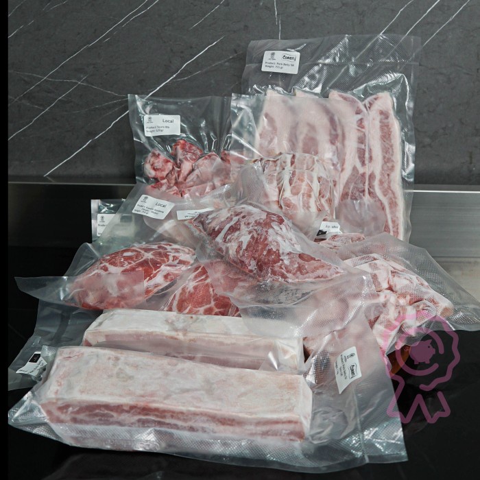 

DISKON SAMCAN (PORK BELLY) SKIN-ON - LOKAL 1KG (FROZEN) READYY
