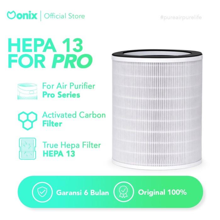 JAYAmart- Onix Replacement HEPA Filter Pengganti for Air Purifier Onix Pro