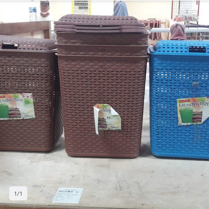 Keranjang Baju Rotan / Keranjang Laundry