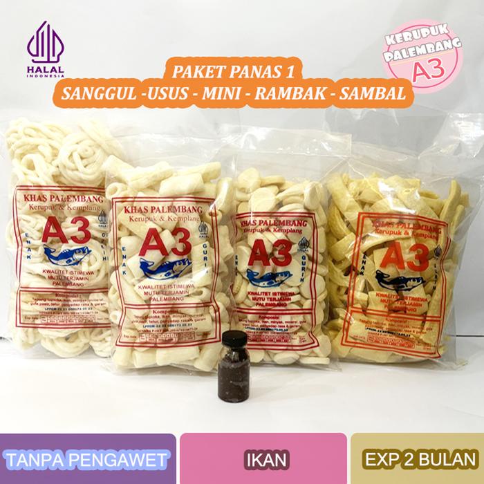 

PANAS1 KERUPUK SANGGUL 200GR USUS SUPER MINI RAMBAK SAMBAL
