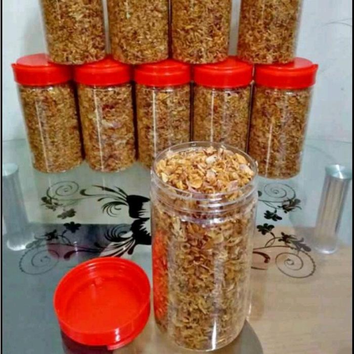

Bawang Merah Goreng Toples Besar 300g Tidak Berminyak Bebas gula / Bawang Goreng Sultan Premium /