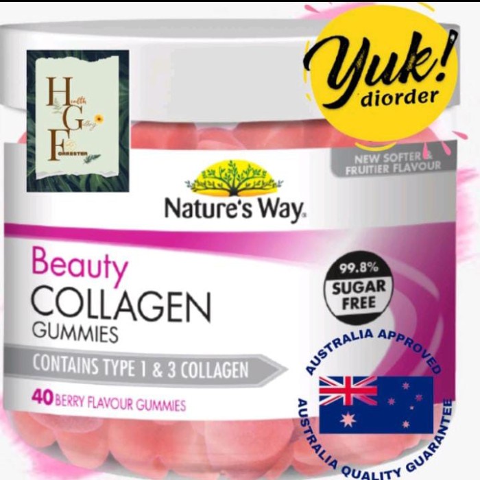 Terbaru nature's way beauty collagen 40 gummies termurah
