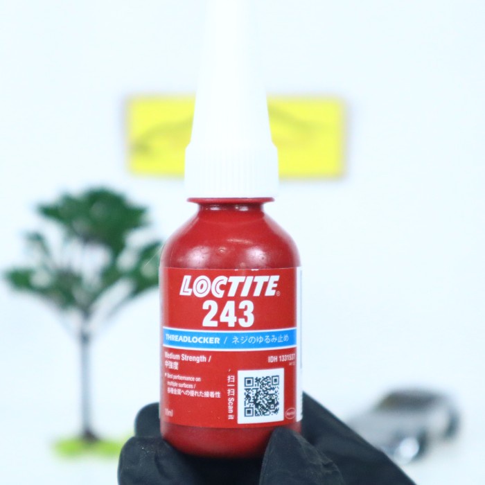 BEST SELLER LEM THREADLOCK LOCTITE 243 - THREADLOCK MEDIUM STRENGHT - LEM BAUT
