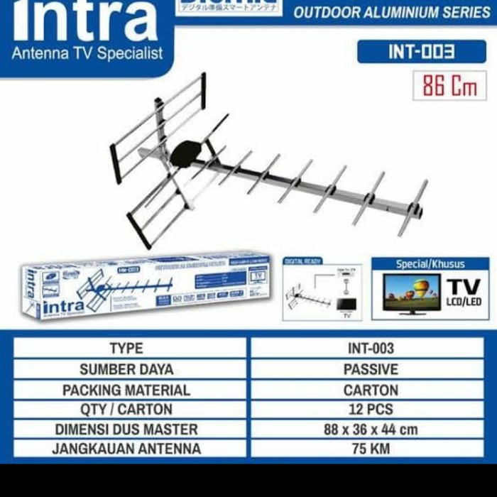 antena digital intra 003/antena tv digital/antena TV outdoor