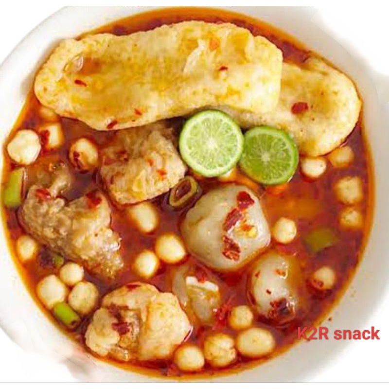 

Baso Aci homeMade TULANG RANGU instan boci isi 6 pedas