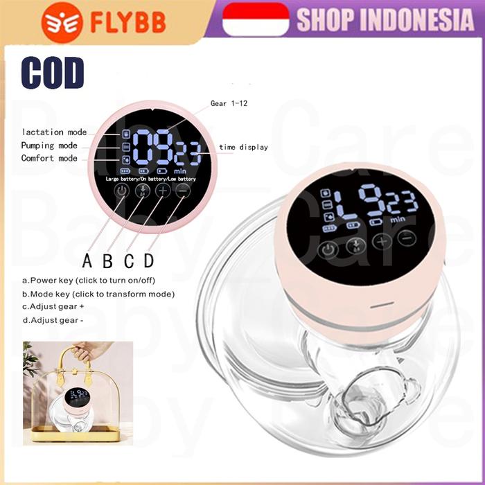 Pompa ASI Elektrik 180ML pumping asi electric Breast Pump Portable Painless Pumping ASI Elektrik Bpa