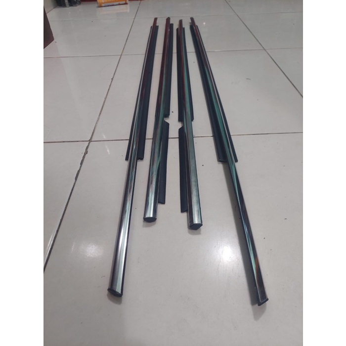 HJK karet pelipit kaca luar/pelipit pintu kaca all new corolla thn 1996
