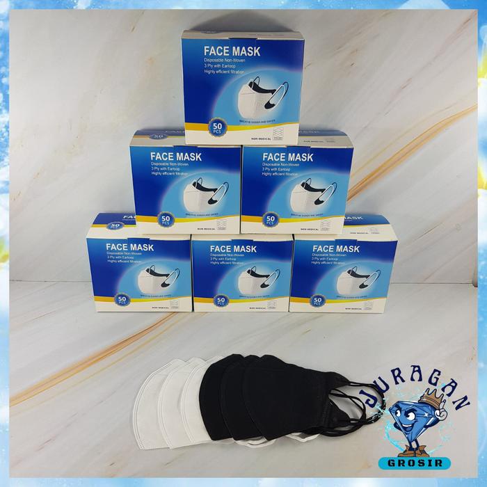 Raibowshopp JURAGAN 300 PCS PAKET HEMAT BUNDLE USAHA MASKER DUCKBILL DUCK BILL 3PLY 3 PLY DISPOSABLE
