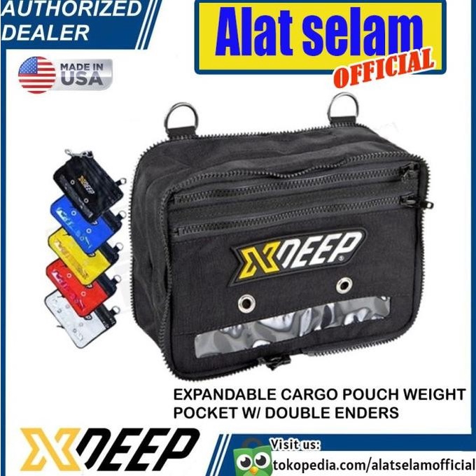 Expandable Cargo Pouch XDeep Weight Pocket BCD Technical Scuba Diving