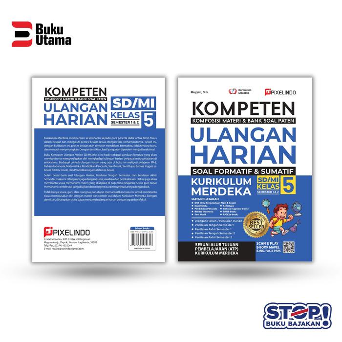 

Buku Kompeten Ulangan Harian Kelas 5 Sd (Komposisi Materi & Bank Soal Paten) - Sesuai Kurikulum