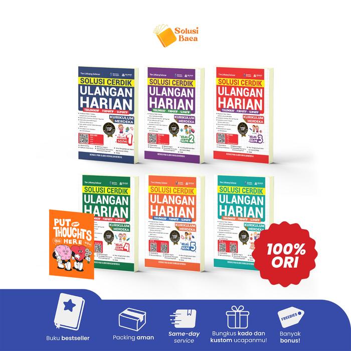 

Buku Ulangan Harian Kelas 1-6 Sd/Mi: Solusi Cerdik K. Merdeka (Bonus Blocknote) Selasar Media Utama