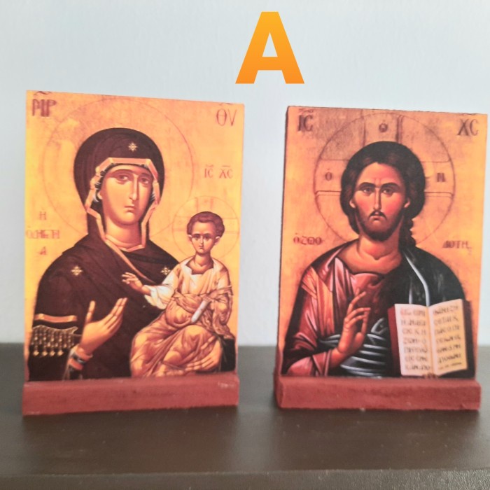 

Sepasang Ikon Yesus Dan Bunda Maria