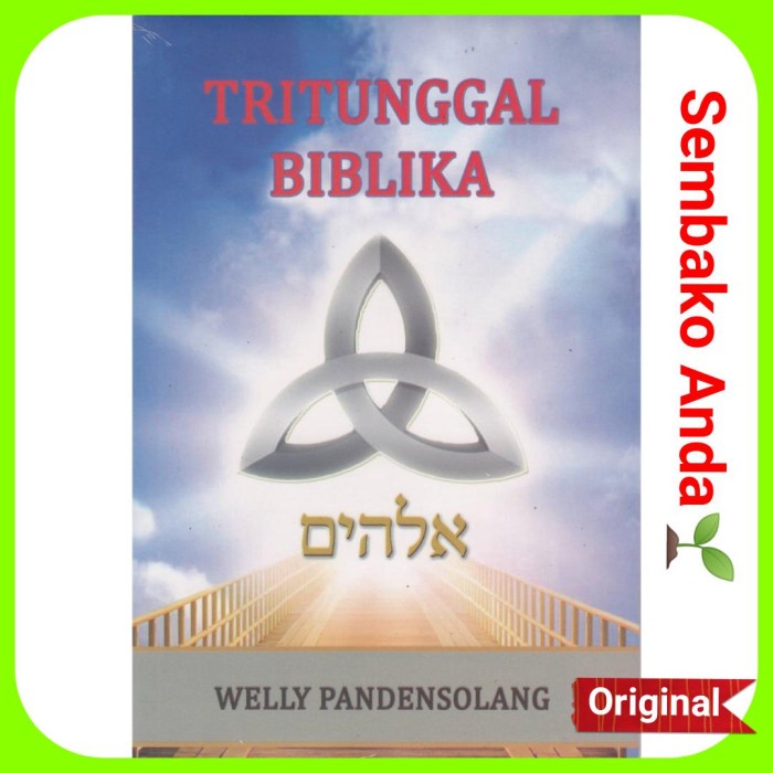 

Tritunggal Biblika. Welly Pandensolang. Allah. Trinitas. Biblikal.