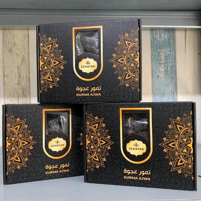 

Kurma Ajwa Box Sehatak 1kg