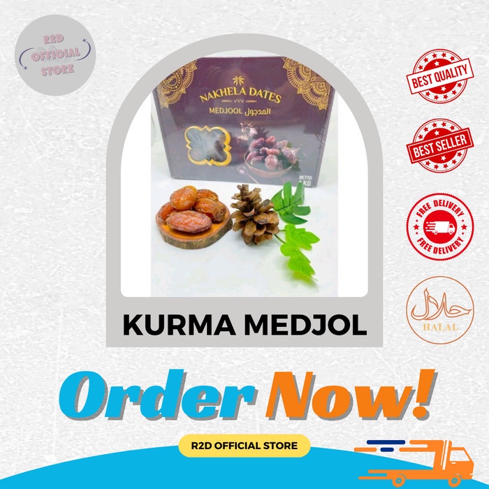 

Kurma Medjool Premium Kurma Nabi Istimewah Palestine 1 KG Premium