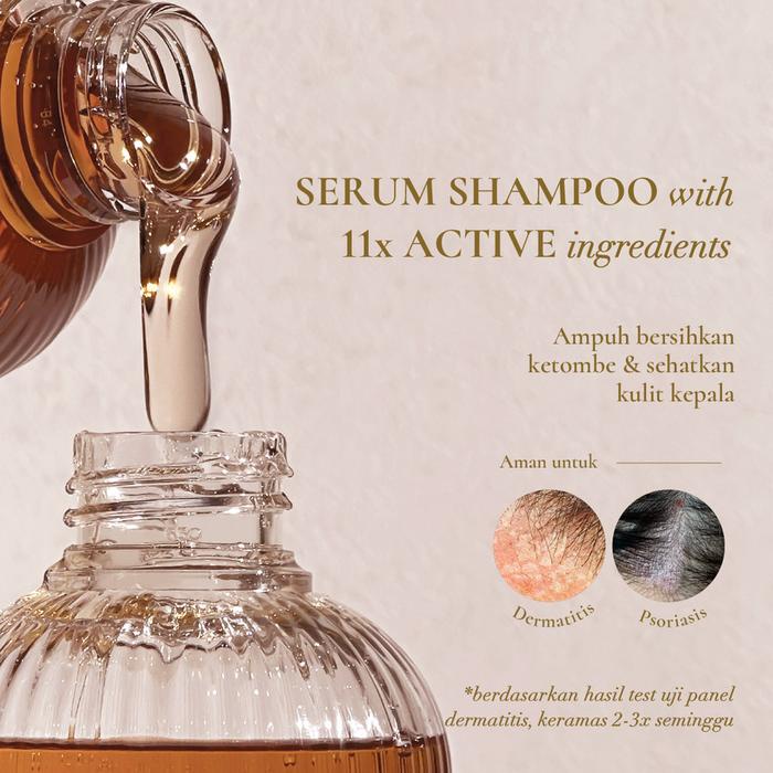 Felaufee - Dandruff Treatment Serum Shampoo - Bundle Anti Ketombe Equiscalp Technology -