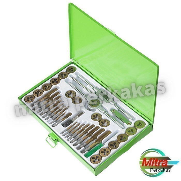 Hand Tap Set Tekiro Hand Tap Tekiro Set 40 Pcs Taps And Dies Tekiro -Gratisongkir