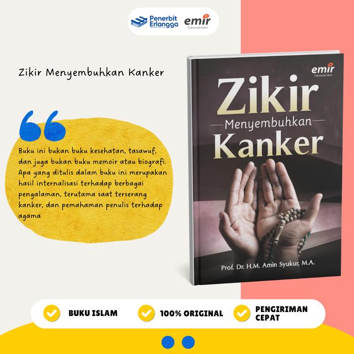 [Erlangga Official] Buku Islami: Zikir Menyembuhkan Kanker