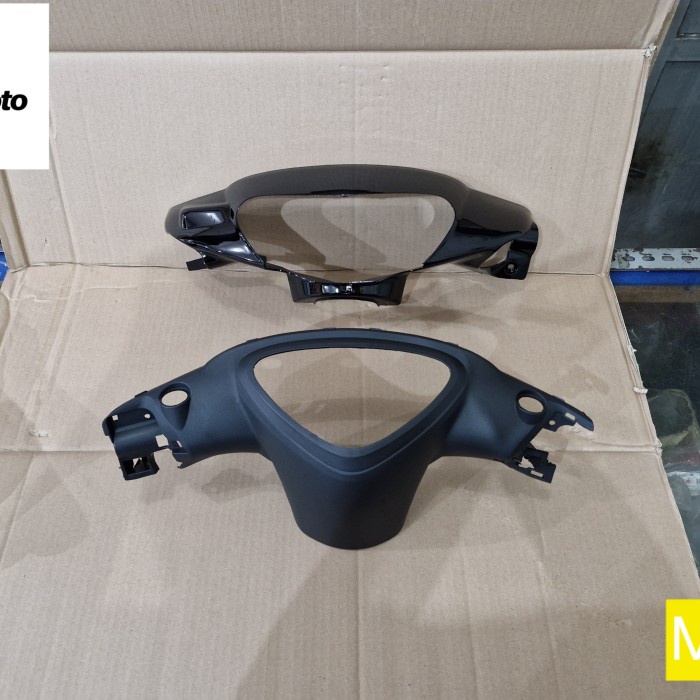 BATOK DEPAN BELAKANG HITAM SET MIO SPORTY KARBURATOR 2004 - 2007 Kode 1276