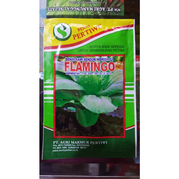 ADT- Bibit Pakcoy Benih Pakcoy Sawi Sendok Flamingo 10gr