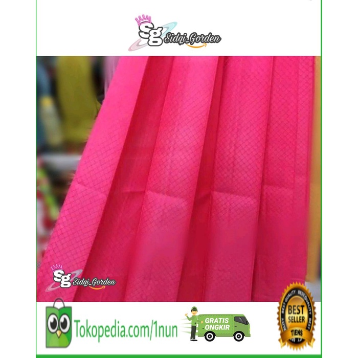 ADT- (gorden) gorden jendela gorden ukuran 100x150 gorden polos plisket