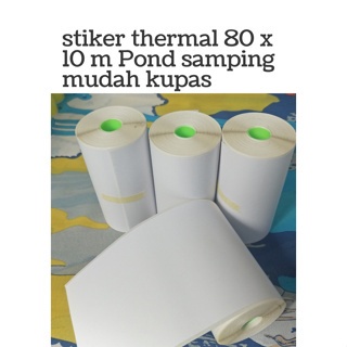 

IK! Label Sticker thermal Continuous 80 mm x 10 meter - Label 100x100 - 80x100 - 76x100 - 78x100