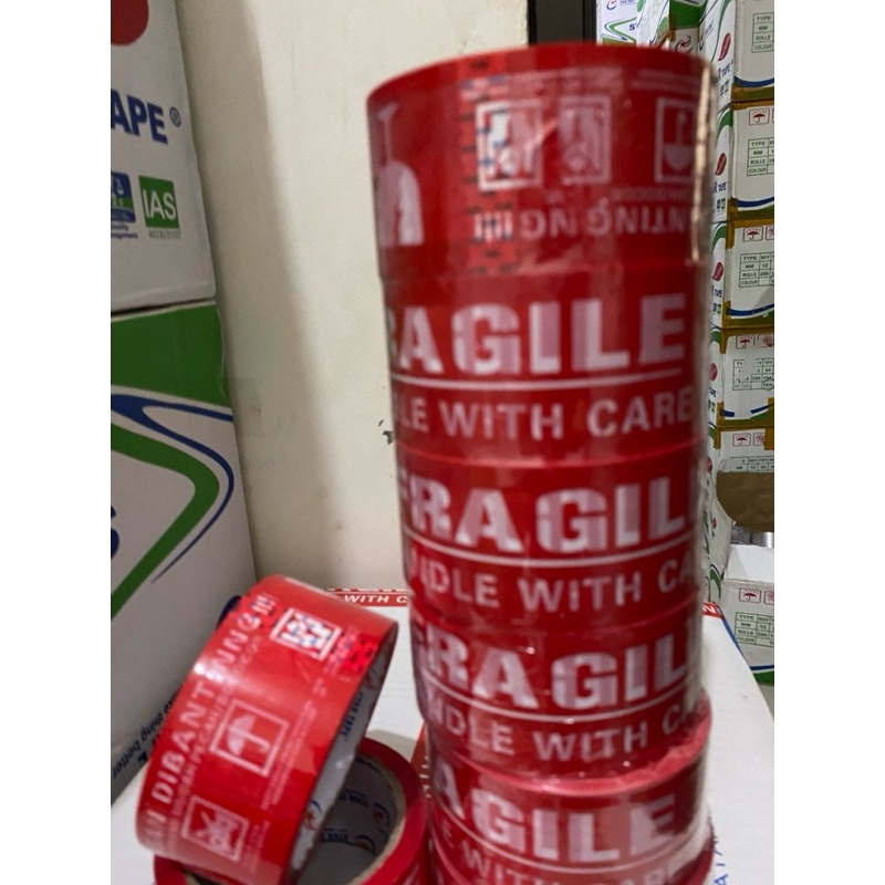 

iK! Lakban Fragile (6 PCS/SLOP) Star Tape